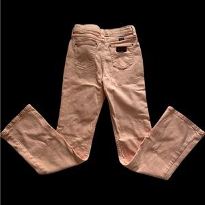 Kids Peach Wrangler Jeans
